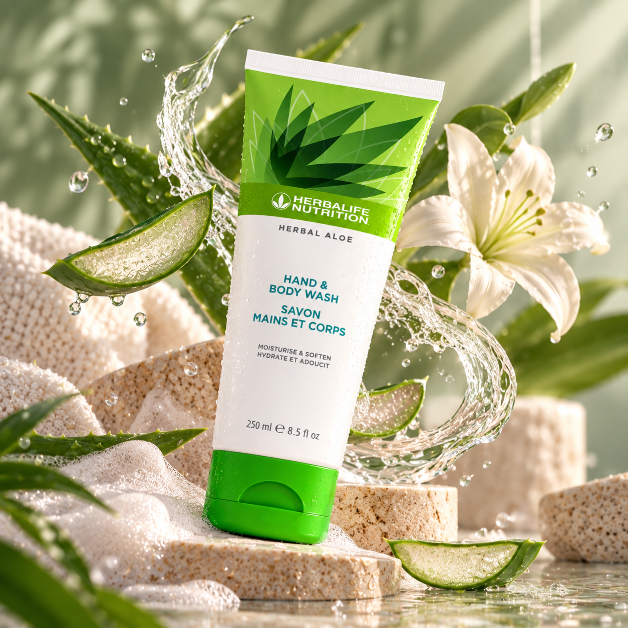 Herbal Aloe Tečni sapun za ruke i telo