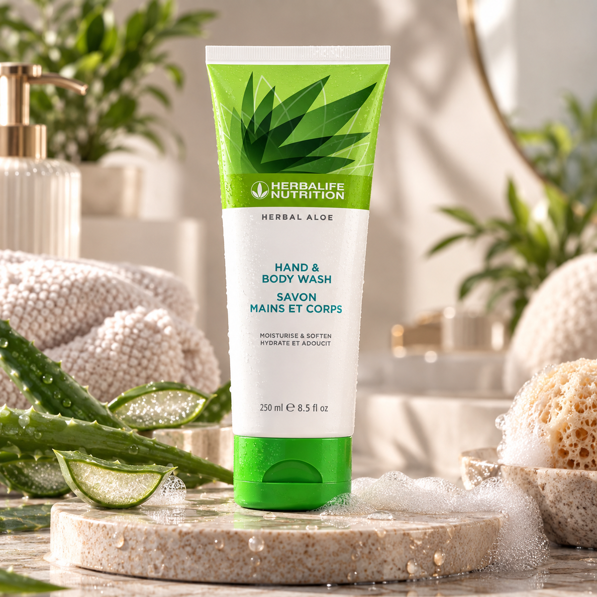 Herbal Aloe Tečni sapun za ruke i telo