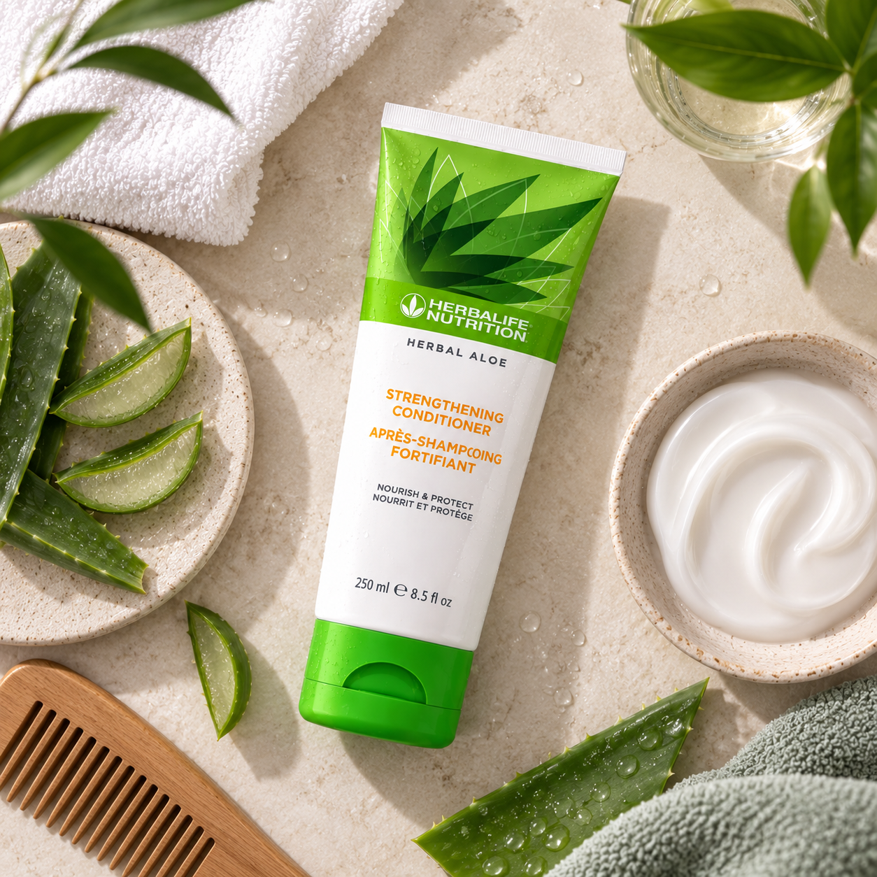 Herbal Aloe Balzam za jačanje kose