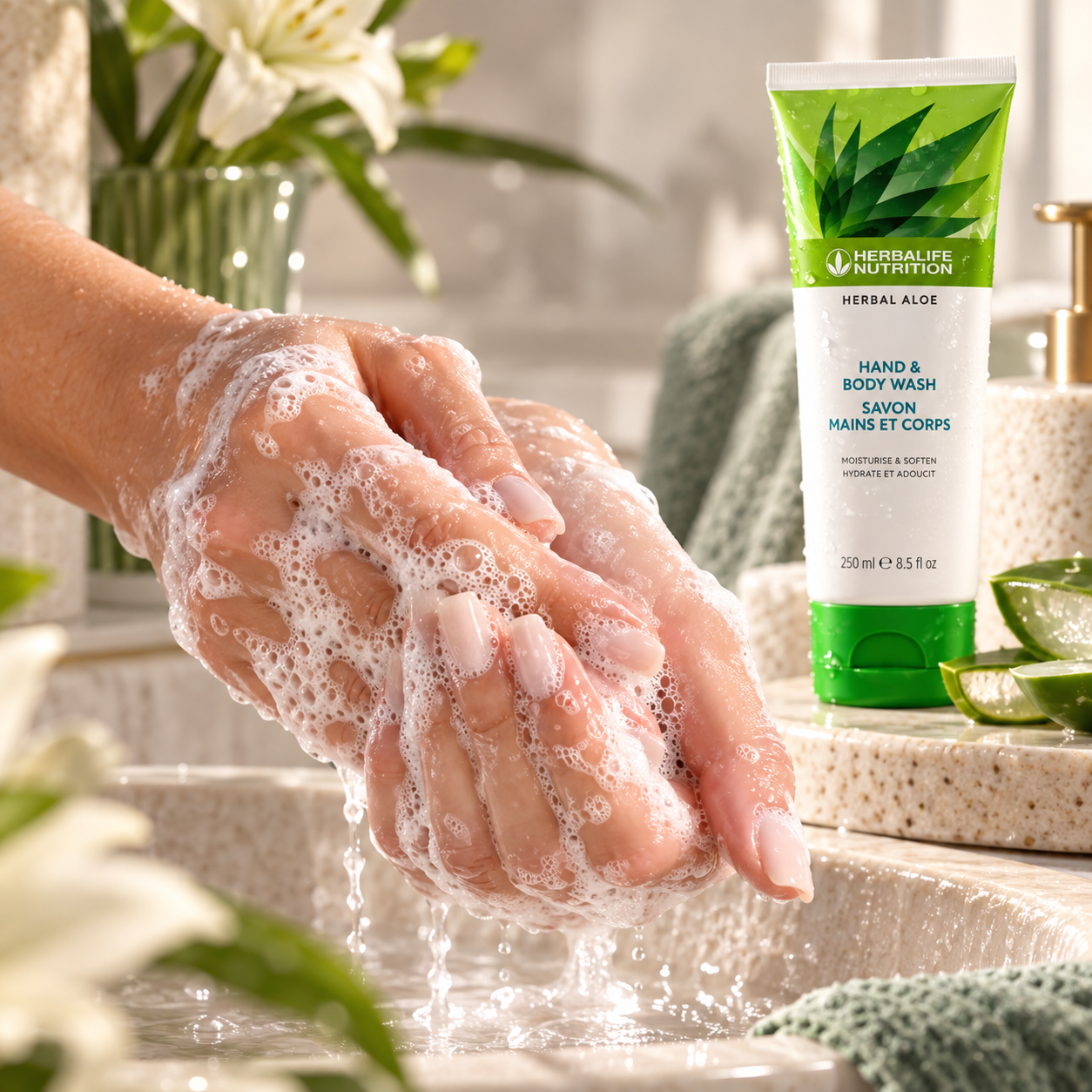 Herbal Aloe Tečni sapun za ruke i telo