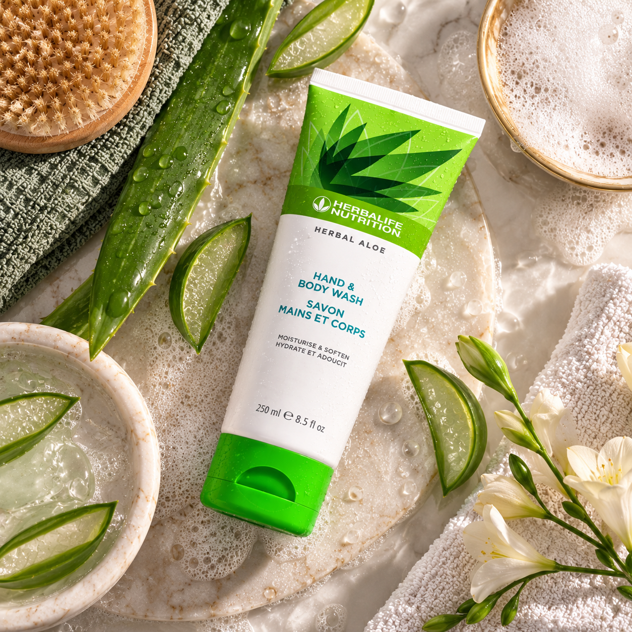Herbal Aloe Tečni sapun za ruke i telo