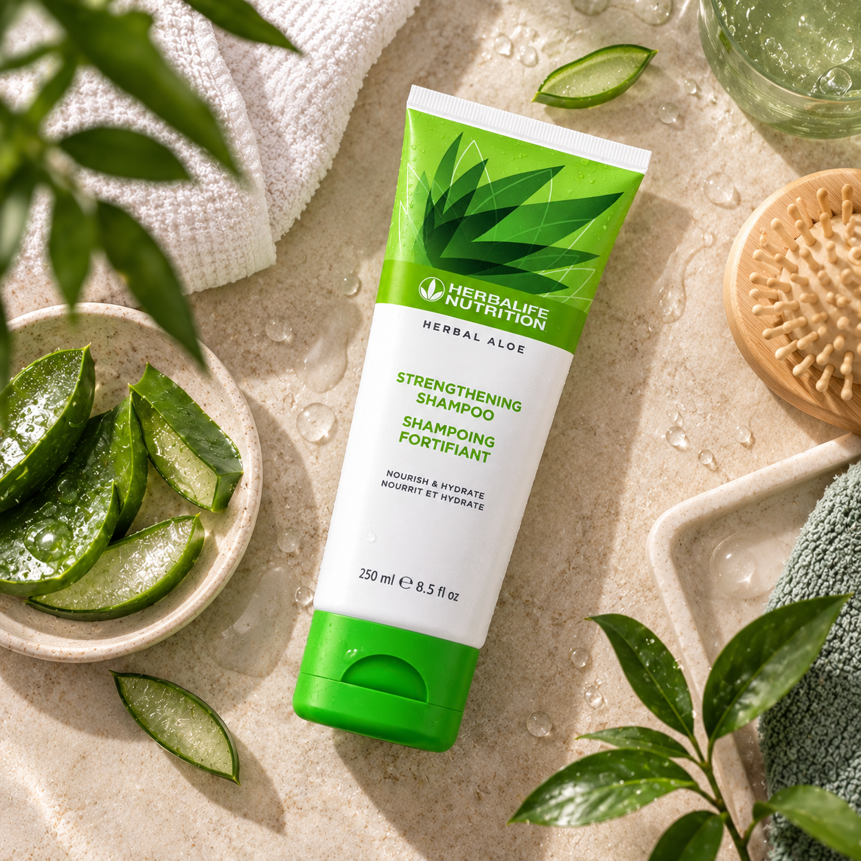 Herbal Aloe Šampon za jačanje kose