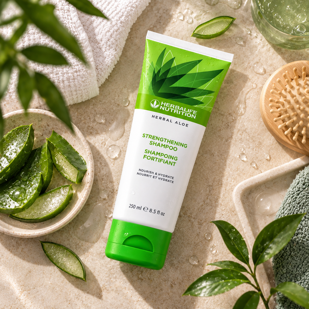 Herbal Aloe Šampon za jačanje kose